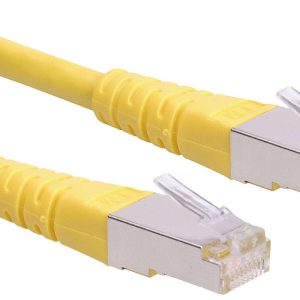 ROLINE patchkabel Cat.6 (Klasse E) S/FTP (PiMF), geel, 3 m ROLINE patchkabel Cat.6 (Klasse E) S/FTP (PiMF), geel, 3 m