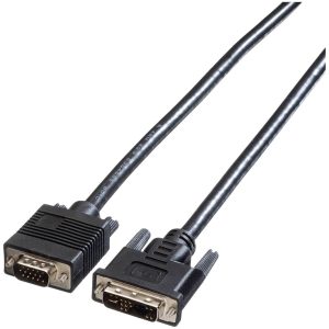 ROLINE DVI-VGA kabel, DVI (12+5) – HD15 M/M, 3 m ROLINE DVI-VGA kabel, DVI (12+5) – HD15 M/M, 3 m