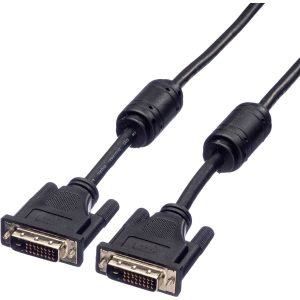ROLINE Monitorkabel DVI, M/M, (24+1) dual link, 5 m