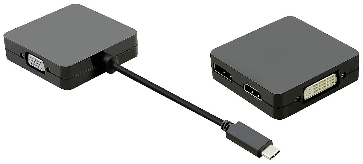 VALUE Beeldscherm Adapter USB type C - VGA / DVI / HDMI / DP