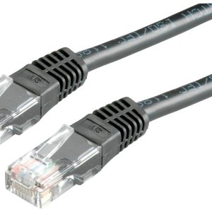 ROLINE patchkabel Cat.5e (Klasse D) UTP, PoE, zwart, 2 m ROLINE patchkabel Cat.5e (Klasse D) UTP, PoE, zwart, 2 m
