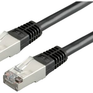 ROLINE patchkabel Cat.5e (Klasse D) FTP, zwart, 3 m ROLINE patchkabel Cat.5e (Klasse D) FTP, zwart, 3 m