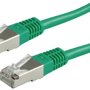 ROLINE patchkabel Cat.5e (Klasse D) SF/UTP, groen, 0,5 m ROLINE patchkabel Cat.5e (Klasse D) SF/UTP, groen, 0,5 m