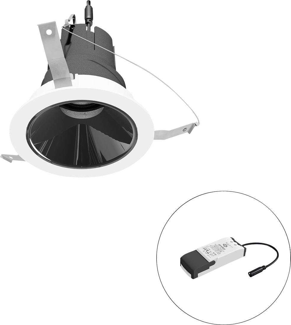 EVN F02R09SM0630L15P F02R09SM0630L15P LED-plafondspot