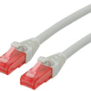 ROLINE Patchkabel Cat.6 UTP, Component Level, LSOH, grijs, 1,5 m