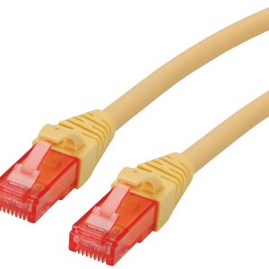 ROLINE Patchkabel Cat.6 UTP, Component Level, LSOH, geel, 1,5 m