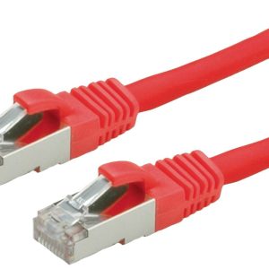 VALUE Patchkabel Cat.6 (Class E) S/FTP (PiMF), LS0H, rood, 3 m VALUE Patchkabel Cat.6 (Class E) S/FTP (PiMF), LS0H, rood, 3 m