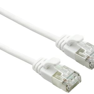 ROLINE U/FTP DataCenter Kabel Cat.7, LSOH, met RJ45 connectoren (500 MHz / Class EA), extra dun, wit, 2 m ROLINE U/FTP DataCenter Kabel Cat.7, LSOH, met RJ45 connectoren (500 MHz / Class EA), extra dun, wit, 2 m