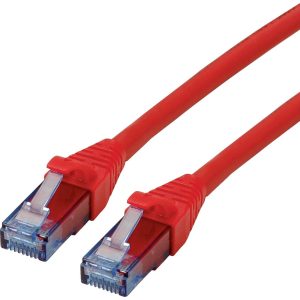 ROLINE Patchkabel Cat.6A UTP, Component Level, LSOH, rood, 3 m ROLINE Patchkabel Cat.6A UTP, Component Level, LSOH, rood, 3 m