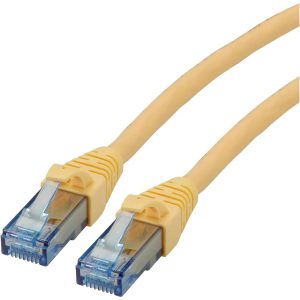 ROLINE Patchkabel Cat.6A UTP, Component Level, LSOH, geel, 15 m ROLINE Patchkabel Cat.6A UTP, Component Level, LSOH, geel, 15 m