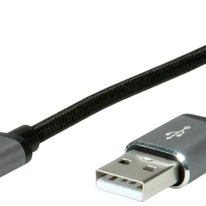 ROLINE USB 2.0 Kabel, USB A Male – Micro USB B Male, 1,8 m ROLINE USB 2.0 Kabel, USB A Male – Micro USB B Male, 1,8 m
