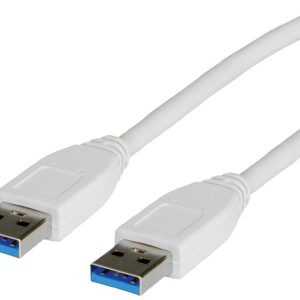 VALUE USB 3.2 Gen 1 kabel, type A-A, wit, 1,8 m VALUE USB 3.2 Gen 1 kabel, type A-A, wit, 1,8 m
