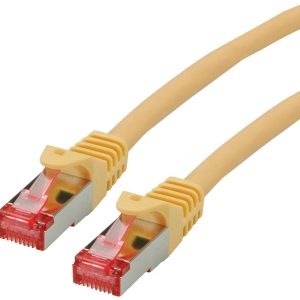 ROLINE patchkabel Cat.6 S/FTP (PiMF), componentniveau, LSOH, geel, 1,5 m ROLINE patchkabel Cat.6 S/FTP (PiMF), componentniveau, LSOH, geel, 1,5 m