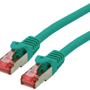 ROLINE patchkabel Cat.6 S/FTP (PiMF), componentniveau, LSOH, groen, 1 m ROLINE patchkabel Cat.6 S/FTP (PiMF), componentniveau, LSOH, groen, 1 m