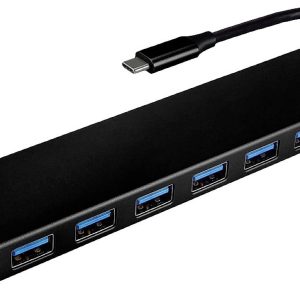 VALUE USB 3.2 Gen 1 Hub, 7 poorts, type C aansluitkabel VALUE USB 3.2 Gen 1 Hub, 7 poorts, type C aansluitkabel