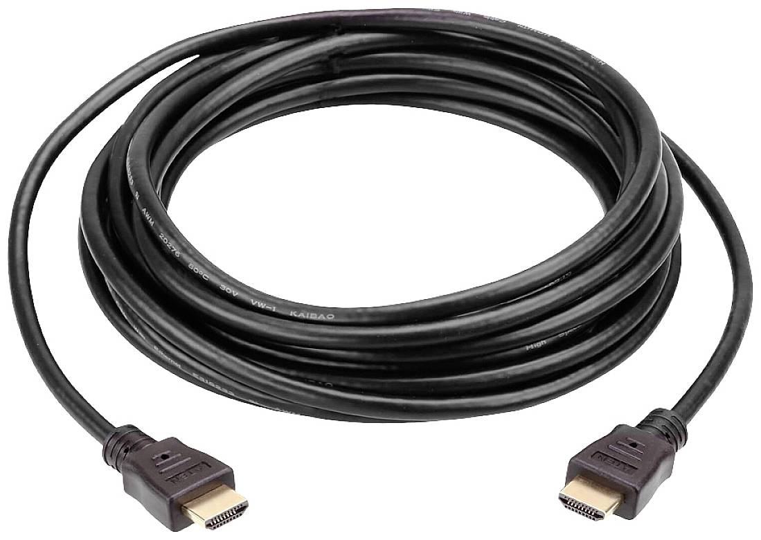 ATEN 2L-7D15H Hogesnelheids-HDMI-Kabel met Ethernet, zwart, 15 m