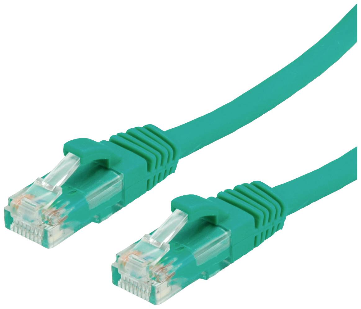 VALUE UTP Cat.6 (Class E) patchkabel, LS0H, groen, 1,5 m