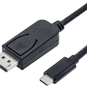 ROLINE USB type C – DisplayPort adapterkabel, v1.4, M/M, 1 m ROLINE USB type C – DisplayPort adapterkabel, v1.4, M/M, 1 m
