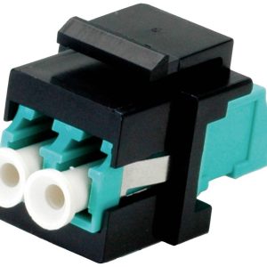 ROLINE Keystone glasvezeladapter LC/LC duplex, multimode, OM3 ROLINE Keystone glasvezeladapter LC/LC duplex, multimode, OM3