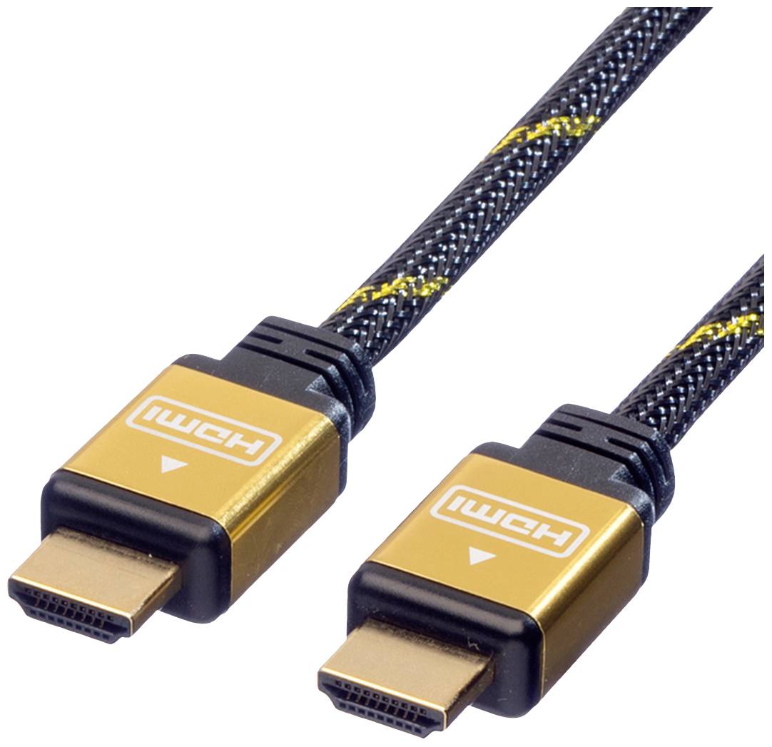 ROLINE GOLD HDMI HighSpeed Kabel met Ethernet, M-M, 1,5 m