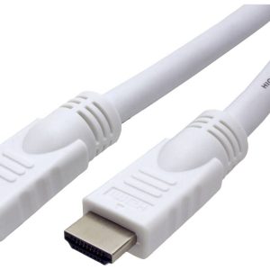 VALUE HDMI High Speed Cable met Ethernet M-M, wit, 15 m VALUE HDMI High Speed Cable met Ethernet M-M, wit, 15 m