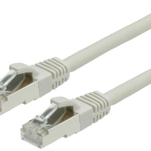 VALUE Patchkabel Cat.6 (Class E) S/FTP (PiMF), LS0H, grijs, 10 m