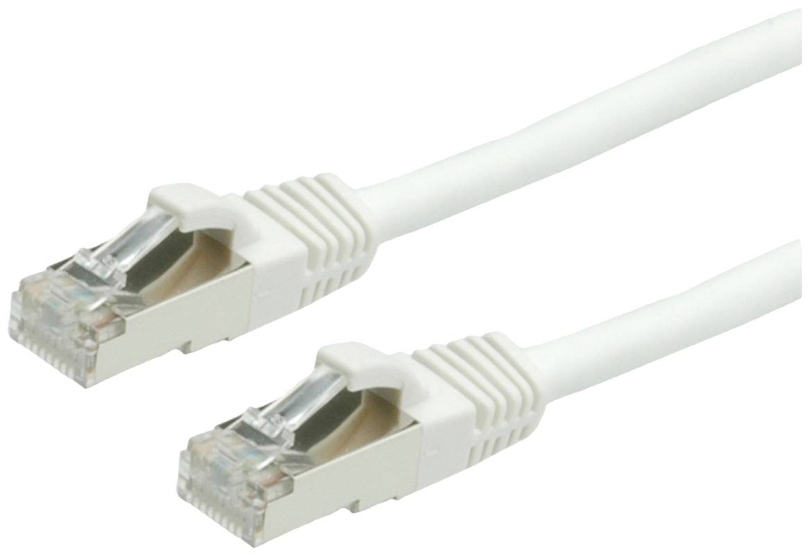 VALUE Patchkabel Cat.6 (Class E) S/FTP (PiMF), LS0H, wit, 2 m