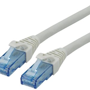 ROLINE Patchkabel Cat.6A UTP, Component Level, LSOH, grijs, 15 m ROLINE Patchkabel Cat.6A UTP, Component Level, LSOH, grijs, 15 m