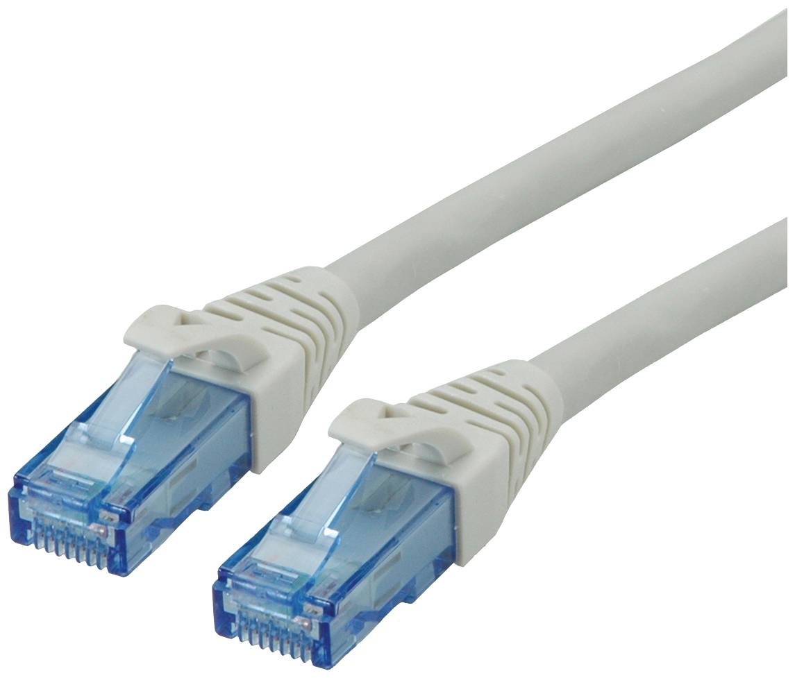 ROLINE Patchkabel Cat.6A UTP, Component Level, LSOH, grijs, 15 m