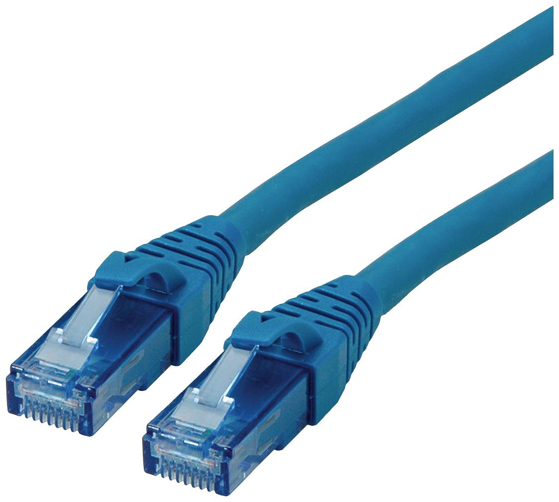 ROLINE Patchkabel Cat.6A UTP, Component Level, LSOH, blauw, 1,5 m
