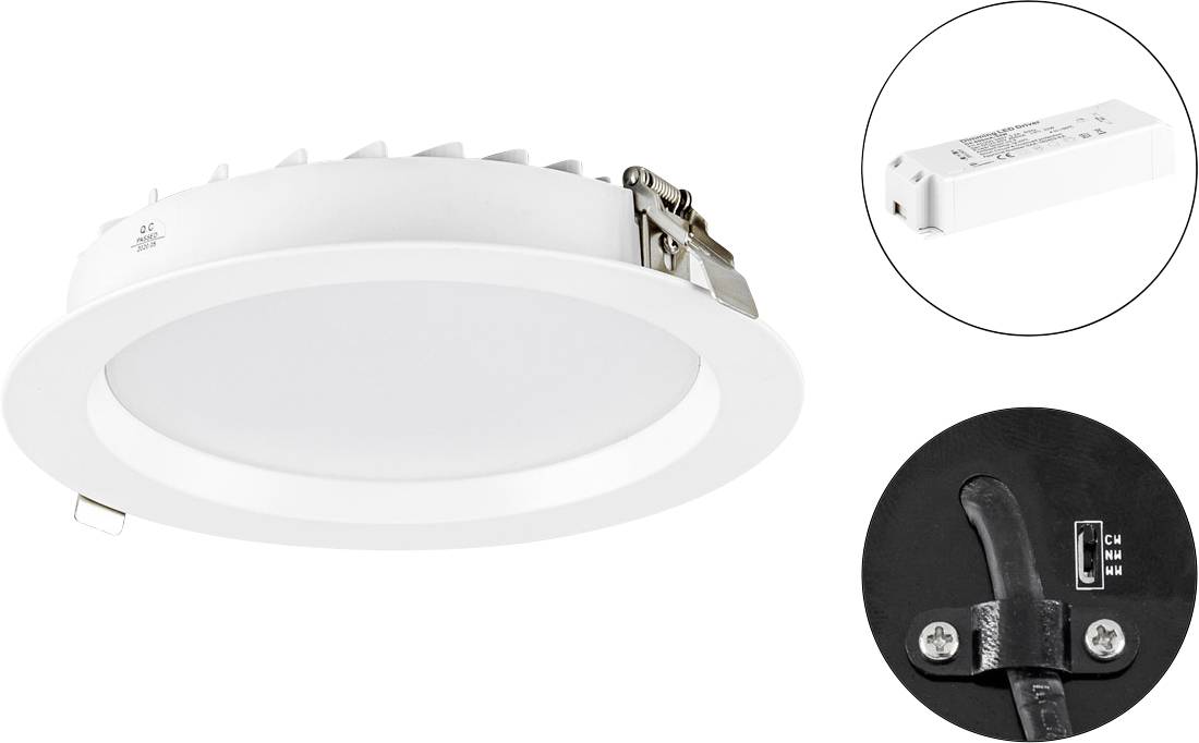 EVN LN54350125 LN54350125 LED-plafondspot