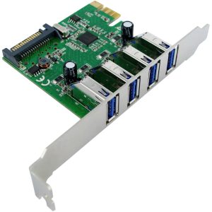VALUE PCI-Express-Kaart, USB 3.2 Gen 1, 4 Poorts VALUE PCI-Express-Kaart, USB 3.2 Gen 1, 4 Poorts