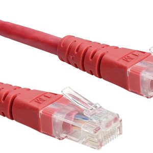 ROLINE Patchkabel Cat.6 UTP (Class E), rood, 0,5 m ROLINE Patchkabel Cat.6 UTP (Class E), rood, 0,5 m