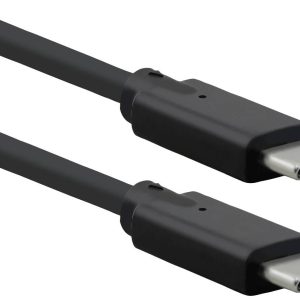 ROLINE USB 3.2 Gen 2×2 kabel, met PD, C-C, M/M, 4K UHD-1, 20Gbit/s, Emark, 100W, zwart, 0,5 m ROLINE USB 3.2 Gen 2×2 kabel, met PD, C-C, M/M, 4K UHD-1, 20Gbit/s, Emark, 100W, zwart, 0,5 m