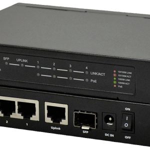 ROLINE Gigabit Ethernet Switch 6 poorten (5x 10/100/1000 + 1x SFP, 4x PoE+) ROLINE Gigabit Ethernet Switch 6 poorten (5x 10/100/1000 + 1x SFP, 4x PoE+)