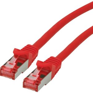 ROLINE patchkabel Cat.6 S/FTP (PiMF), componentniveau, LSOH, rood, 0,3 m ROLINE patchkabel Cat.6 S/FTP (PiMF), componentniveau, LSOH, rood, 0,3 m