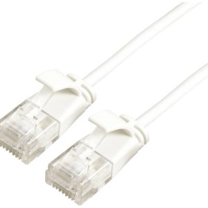 ROLINE UTP Data Center Patchkabel Cat.6A (Class EA), LSOH, extra dun, wit, 3 m ROLINE UTP Data Center Patchkabel Cat.6A (Class EA), LSOH, extra dun, wit, 3 m