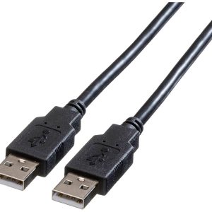 ROLINE USB 2.0 Kabel, type A-A, zwart, 4,5 m ROLINE USB 2.0 Kabel, type A-A, zwart, 4,5 m