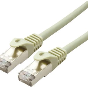 VALUE patchkabel Cat.6A (Klasse EA) S/FTP (PiMF), massief draad, LSOH, grijs, 50 m VALUE patchkabel Cat.6A (Klasse EA) S/FTP (PiMF), massief draad, LSOH, grijs, 50 m
