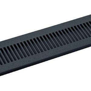 VALUE 19″ ventilatie frontpaneel 2 HE, zwart VALUE 19″ ventilatie frontpaneel 2 HE, zwart