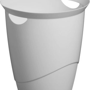 Durable DURABLE – Papierkorb – rund – 16 L – Griffe – Kunststoff 776010 Prullenbak 16 l (Ø x h) 31.5 cm x 33 cm Kunststo