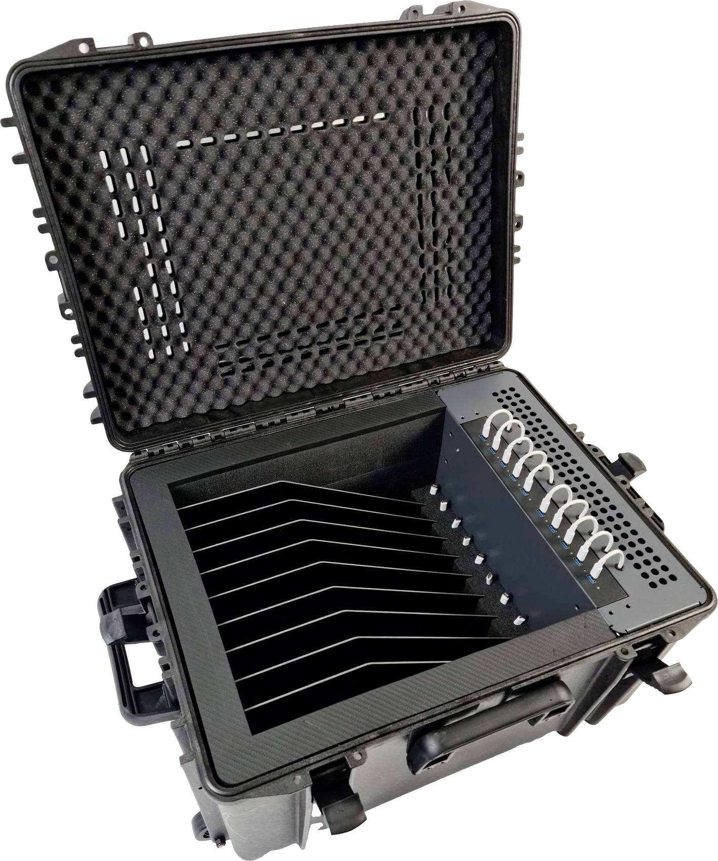 Leba Innovation NoteCase Livingstone 10 USB-C Laad- en managementsysteem Mobiel laadsysteem Laptops, Chromebooks
