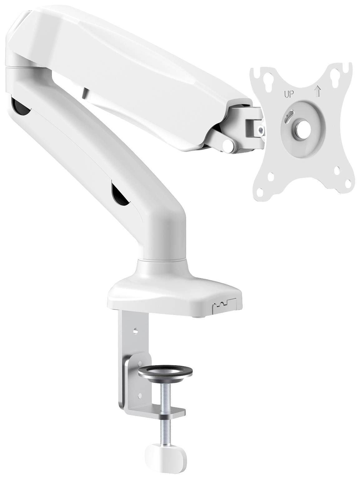 My Wall HL 16 WL Monitor-tafelbeugel Aantal monteerbare displays: 1 Display(s) 43,2 cm (17") - 81,3 cm (32") Wit Draaiba
