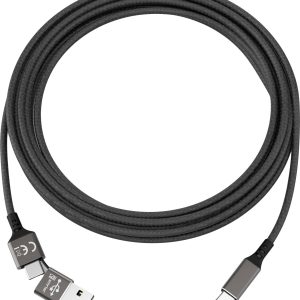Smrter SMRTER_SPEEDY_C_BK USB-kabel USB 2.0 USB-C stekker, USB-C stekker 1.00 m Meerdere kleuren Smrter SMRTER_SPEEDY_C_BK USB-kabel USB 2.0 USB-C stekker, USB-C stekker 1.00 m Meerdere kleuren