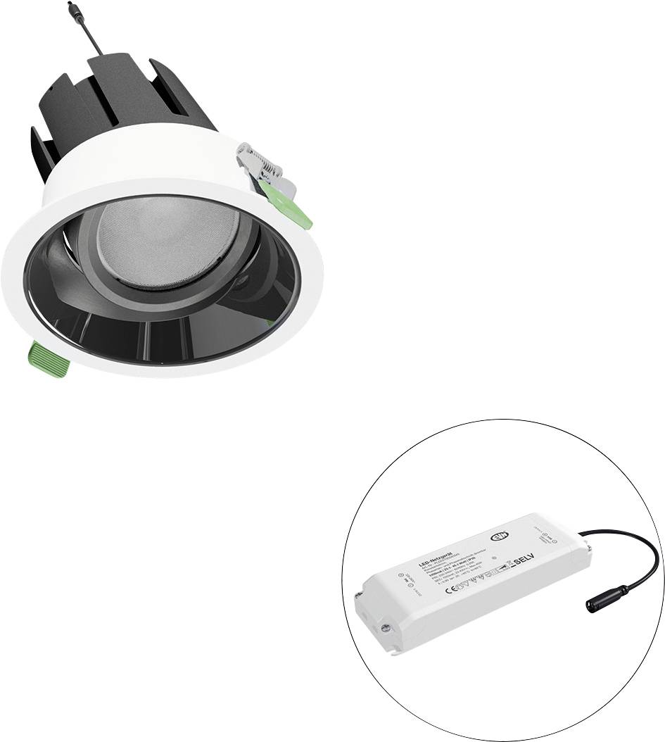 EVN F04R09SM3840L24P F04R09SM3840L24P LED-plafondspot