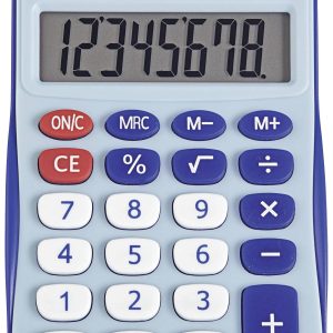 Maul MJ 450 Bureaurekenmachine Lichtblauw Aantal displayposities: 8 werkt op batterijen, werkt op zonne-energie (b x h) Maul MJ 450 Bureaurekenmachine Lichtblauw Aantal displayposities: 8 werkt op batterijen, werkt op zonne-energie (b x h)