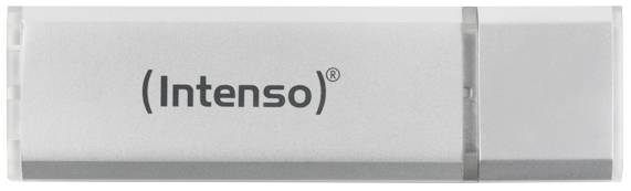 Intenso Alu Line USB-stick 128 GB Zilver 3521496 USB-A 2.0