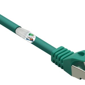 Renkforce RF-5164584 RJ45 Netwerkkabel, patchkabel CAT 6A S/FTP 0.25 m Groen Snagless, Vlambestendig 1 stuk(s) Renkforce RF-5164584 RJ45 Netwerkkabel, patchkabel CAT 6A S/FTP 0.25 m Groen Snagless, Vlambestendig 1 stuk(s)