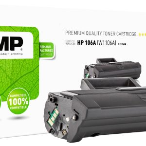 KMP Toner vervangt HP 106A (W1106A) Compatibel Zwart 1000 bladzijden H-T260A 2556,0000 KMP Toner vervangt HP 106A (W1106A) Compatibel Zwart 1000 bladzijden H-T260A 2556,0000