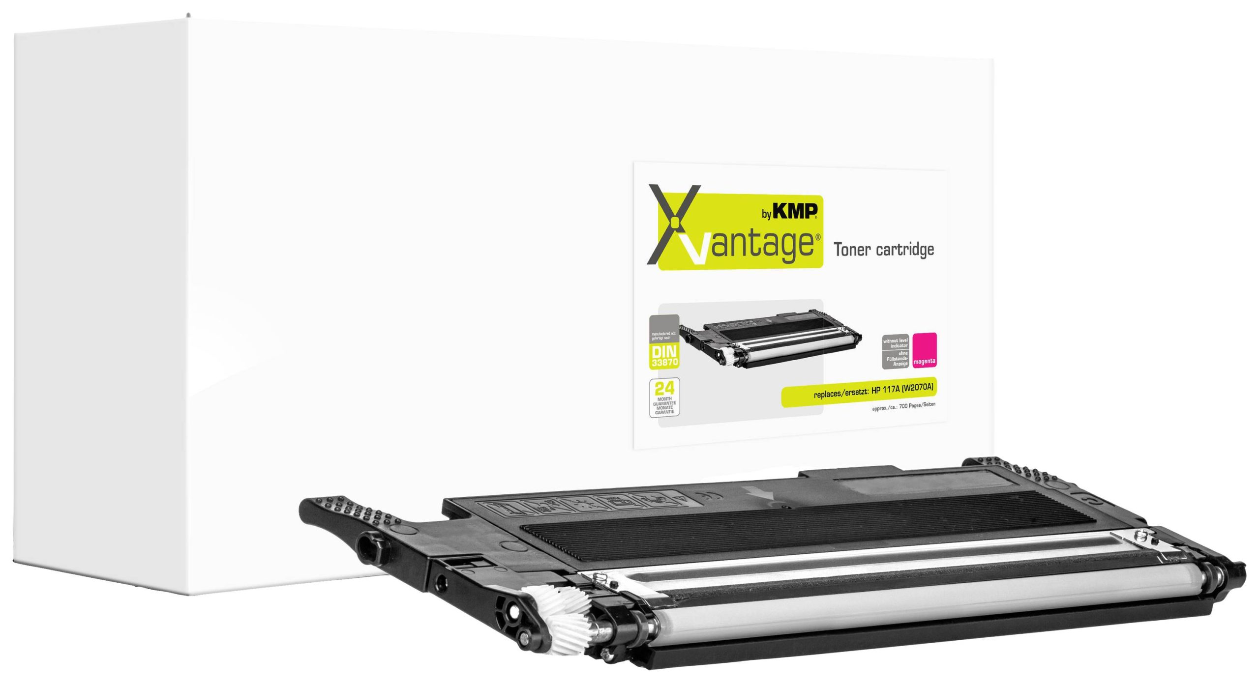 KMP Toner vervangt HP 117A (W2073A) Compatibel Magenta 700 bladzijden H-T259M 2555,0086